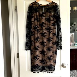 Long sleeve lace dress